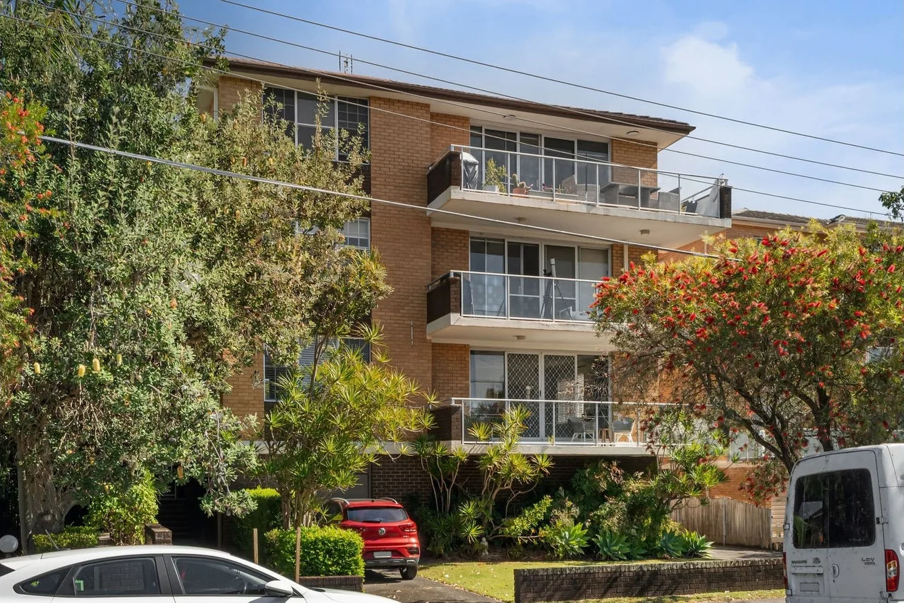 Building façade at 14 Sellwood Street, Brighton-Le-Sands